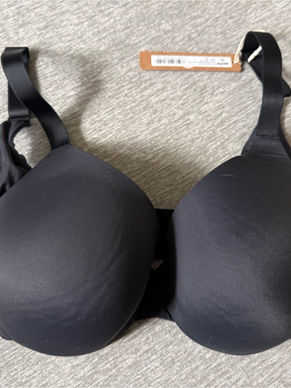 Skims Black Smooth Molded T-Shirt Bra